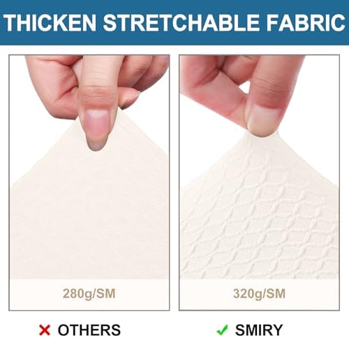 Smiry Waterproof Seat Covers for Dining Room Chairs - Image 4