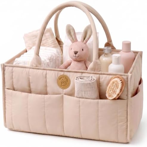 Baby Diaper Caddy Organizer by BlissnBaby