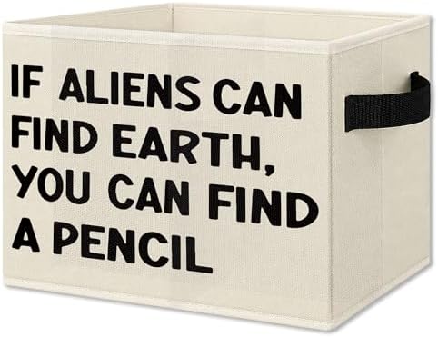 Funny Classroom Foldable Storage Bins Box by Unknown