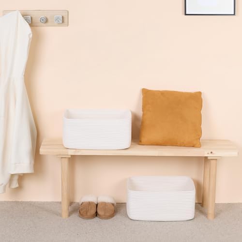 MiniArk Large Storage Baskets for Organizing, Baby Nursery, Toy Bins Box - Image 6