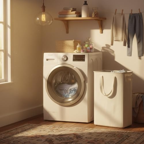 efluky Slim Laundry Basket, Narrow Laundry Hamper - Image 6
