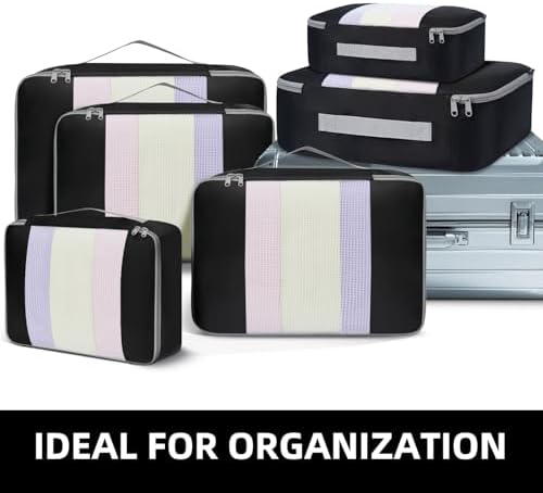 BAGAIL 6 Set/8 Set/10 Set Packing Cubes Various Sizes Packing Organizer - Image 6