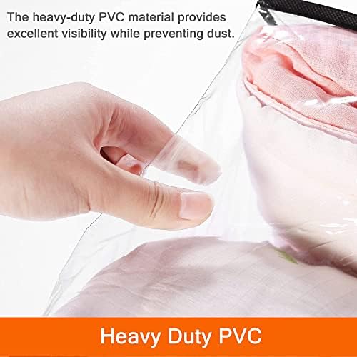 Vieshful 7 Pack Clear Clothes Storage Bags - Image 4
