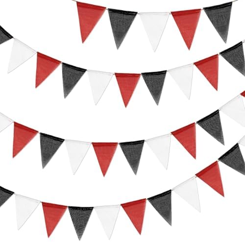 G2PLUS Triangle Flag Bunting, Pennant Banner and Decorative Garland by G2PLUS