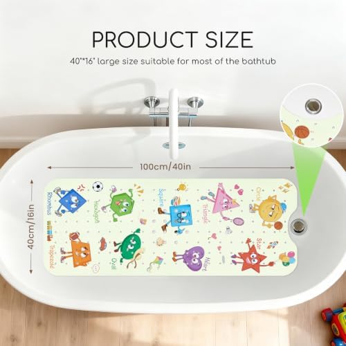 Baby Bathtub Mat Non Slip, Machine Washable - Image 2