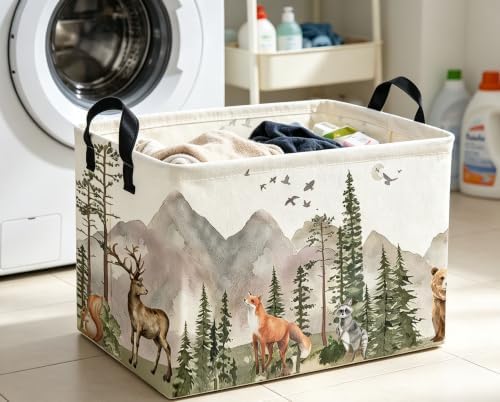 Rectangle Kids Baskets Animal Basket Cute Storage Bin Fish Box - Image 3