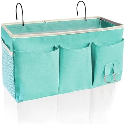 Bedside Caddy, Bedside Hanging Storage Organizer forBunk and Hospital Beds by SMALIGOLA