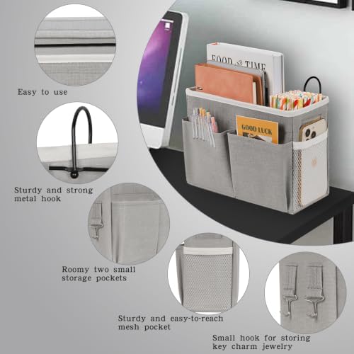 Bedside Caddy Organizer, Hanging Storage Bag - Image 4