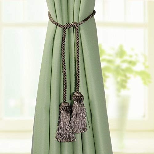 Curtain Tiebacks Handmade Curtain Holdbacks Rope - Image 5