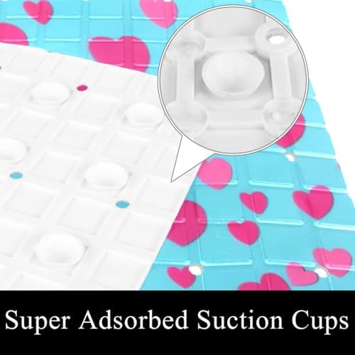 Non Slip Shower Mat Bathtub Mat 15.1x26.8 Inch, Quick Dry Bath Mat - Image 3