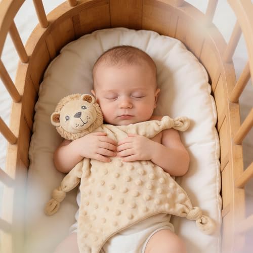 CREVENT Soft Plush Animal Face Security Blankets - Image 3
