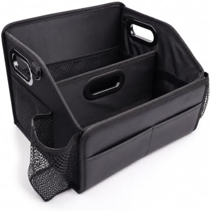 Car Organizer with 11 components&2 Cup Holders&adjustable divider by Adullama