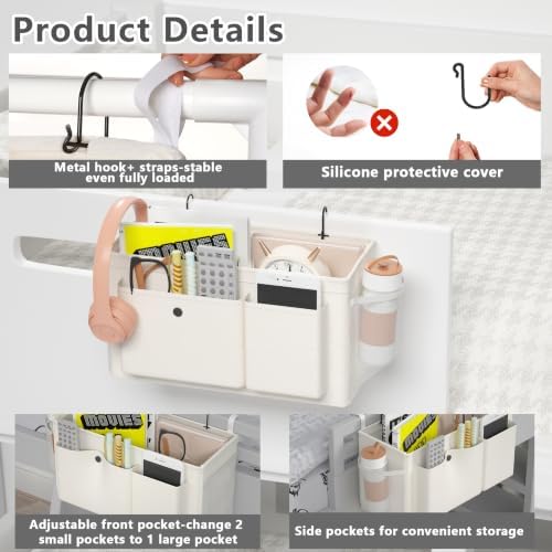 Bedside Caddy Bedside Storage Hanging Organizer - Image 4