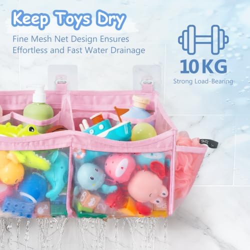 Criusia Extra Large Bath Toy Organizer - Image 4