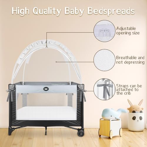 Crib Tent to Keep Baby from Climbing Out - Image 3