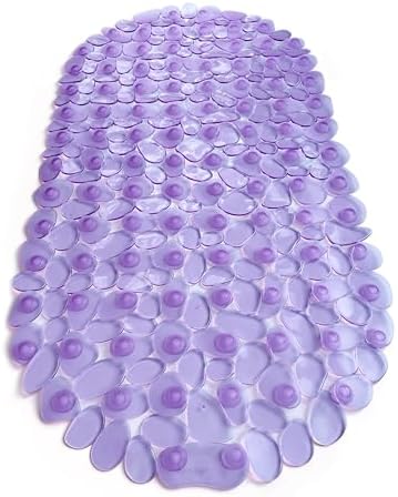 “Pebbles” Non-Slip Bathtub & Shower Mat 27”x14” Oval - Image 2