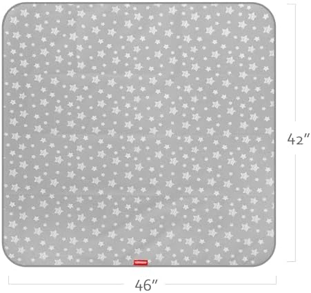 Splat Mat for Under High Chair, 42X46 Inch - Image 5