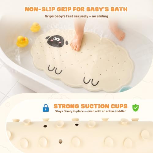 UNEEDE Non Slip Bathtub Mat for Kids - Image 2
