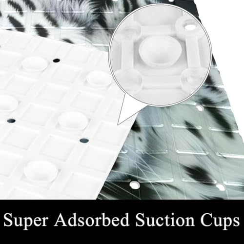 Bathtub Mat Non Slip 26.8x15.1 Inch, Machine Washable Shower Mats - Image 3