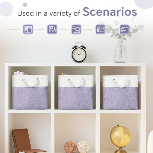 FinishingBo 11 inch Cube Storage Bin - Image 5