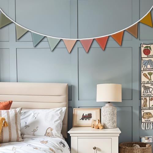 Playroom Pennant Banner Flags 5.5Ft, Nursery Baby Girls Boys Banner Toddler - Image 5