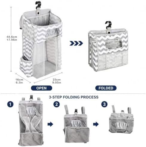 Diaper Organizer for Changing Table - Image 5