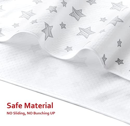 Splat Mat for Under High Chair, Anti Slip Splash Mess Floor Mat 2 Pack - Image 4