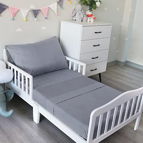 Biloban 3-Piece Toddler Sheet Set Microfiber, Toddler Bedding Set by Bilobanbabybedding