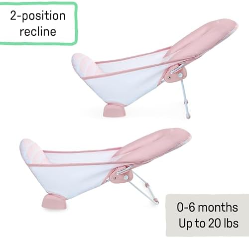 Ingenuity Foldaway 2-Position Bather, 2-Position Adjustable Support Baby Bath - Image 4