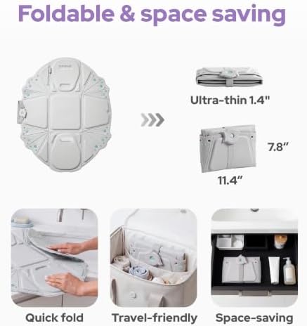lalalark Foldable Baby Sink Bath, Infant Sink Bather - Image 6