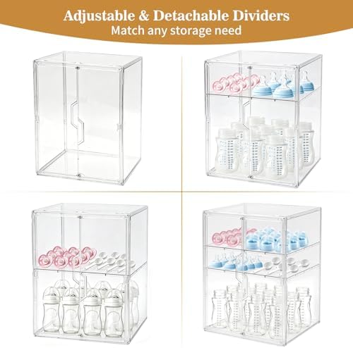 Upgraded Baby Bottle Storage Organizer - Image 5