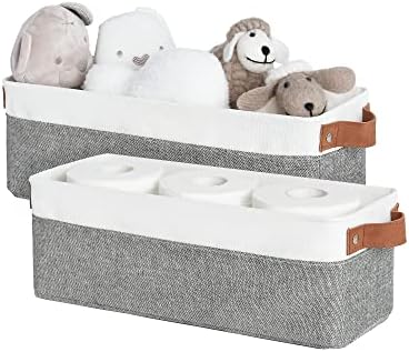 StorageWorks Narrow Storage Bins, Small Baskets by StorageWorks