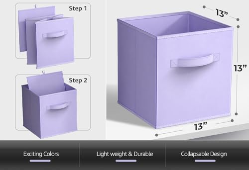 Sorbus Fabric Storage Cubes - Image 2