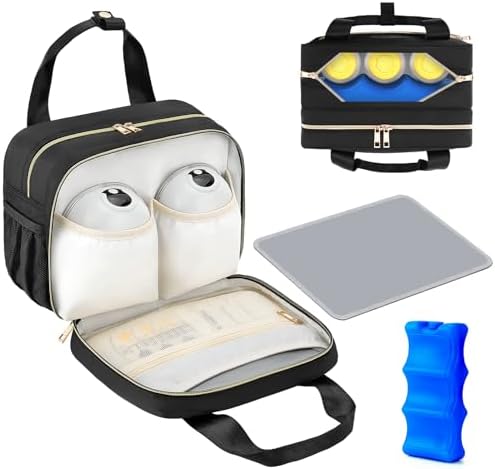 PIIOSER Breastmilk Cooler Travel Bag by PIIOSER
