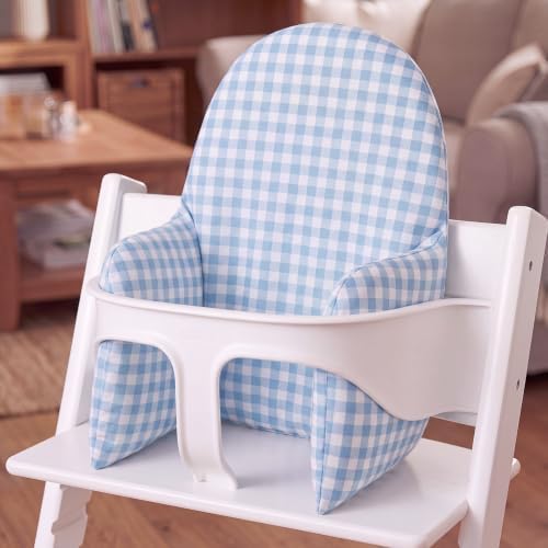 Novabright Ruffle Gingham Highchair Cushion by Unknown