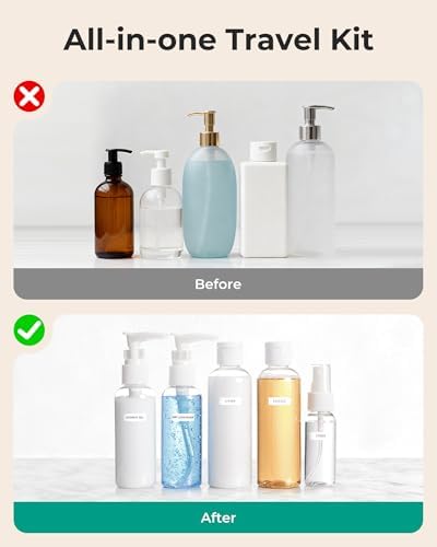 BAGSMART Clear Toiletry Bag - Image 6