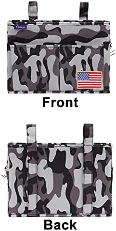 Surblue Bedside Caddy Hanging Bed Organizer Storage Bag Pocket - Image 2