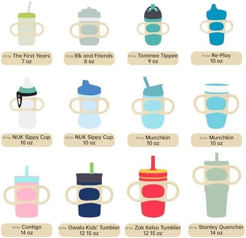 NiHome 2 Pcs Silicone Tumbler Handle - Image 6