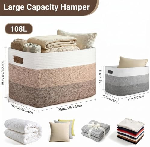 Large Laundry Basket/Hamper - Image 2