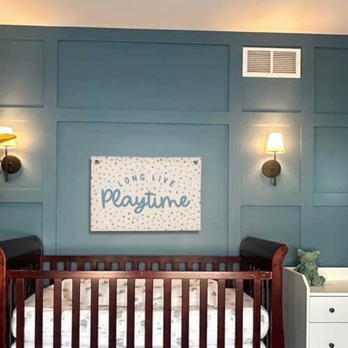 Playroom Kids Toddler Classroon Long Live Playtime Wall Decor - Image 5