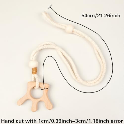 2 Pack Wooden Curtain Tiebacks - Image 7