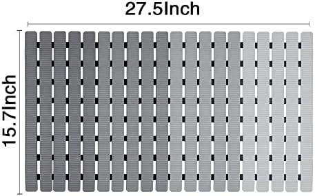 BEMISO Shower Mat Non Slip Bathtub Mat 27.5 x 15.7 Inch Bath Mat - Image 5