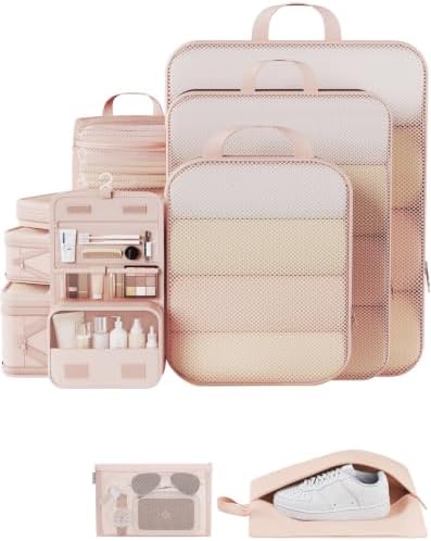 Veken 10 Set Compression Packing Cubes by Veken