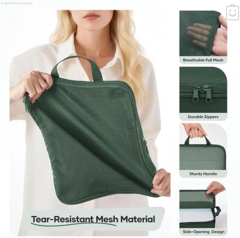 Veken 11 Set Compression Packing Cubes - Image 5