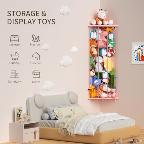 Stuffed Animal Storage Shelf Organizer - Image 6