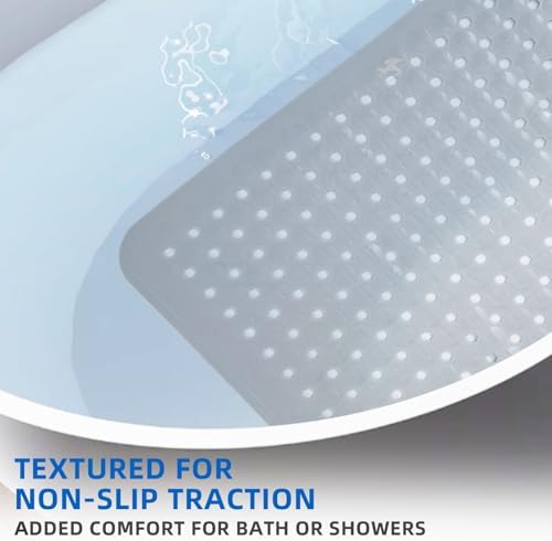 MOONFLY Shower and Bathtub Mat, 40x16 Inches - Image 4