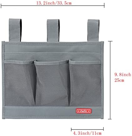 Zafit Hanging Bedside Caddy, Bedside Storage Organizer - Image 4