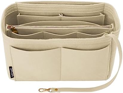 OPPOSHE Purse Organizer Insert for Handbags, Softened Felt Bag Insert Organizer by OPPOSHE
