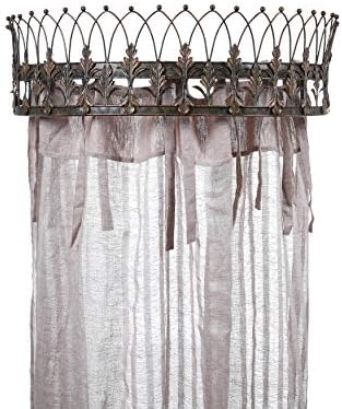 Creative Co-Op Metal Curtain Crown - Image 6