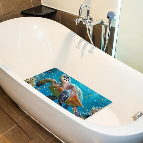 Baby Bath Mat Non Slip 26.8"x15.1" Bathtub Mat - Image 5